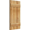 thumbnail image 2 of 16 1/8"W X 31"H Timbercraft Three 5 3/8" Boards Joined Board-N-Batten Shutters, Rough Sawn Western Red Cedar (Per Pair), 2 of 13