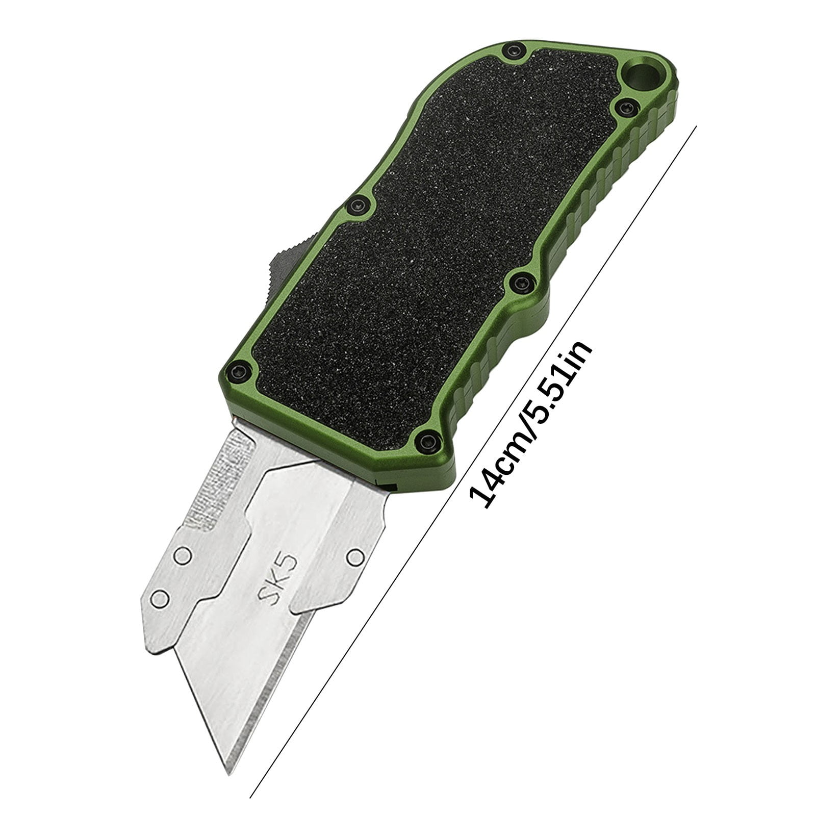 Aviation Aluminum Utility Knife,Aviation Utility Knife Retractable Replaceable Heavy Duty Box,Aluminium Sandpaper Face Knife For All Kinds Of Craftsmen