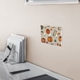 thumbnail image 5 of Yayeee Toggle Light Switch Wall Plate 2-Gang 4.56"x4.48" Decorative Outlet Cover, Beige Fall Coffee, 5 of 7