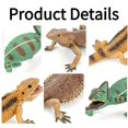 Snake Sale Display 6 PCS Large Rainforest Animal Figurines Set, Realistic Reptile ...