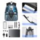 thumbnail image 4 of Balery Forest Meditating Goat Mochila para Mujeres y Hombres, Mochila Ligera Casual para Viajes, Mochila Clásica Básica para la Universidad, 4 of 6