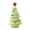 thumbnail image 2 of Yunuuuoa Ceramic Christmas Tree Night Light Plug in Electric Holiday Decor for Home Bedroom Desktop Tabletop Ornaments Warm White LED Decoration Gift, 2 of 7