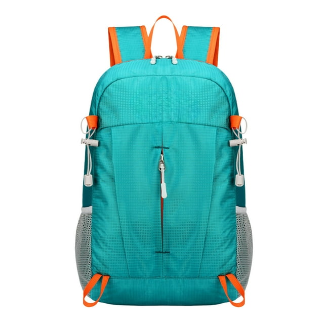 Sac à Dos Vert Léger Pliable Imperméable en Nylon pour Voyage et Randonnée avec Multiples Poches, Sac de Jour Compact Pliable pour Camping en Plein Air, Sports, Déplacements, École, Étudiants Universitaires 17.32
