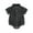 Dark Gray, variant on Western Baby Boys Girls Summer Clothes Infant Denim Romper Baby Cowgirl Cowboy Outfit Short Sleeve Button Down Collar Casual Bodysuits Playsuit