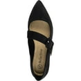 thumbnail image 3 of Bella Vita Womens Virginia II Faux Suede Pointed Toe Mary Janes, 3 of 3