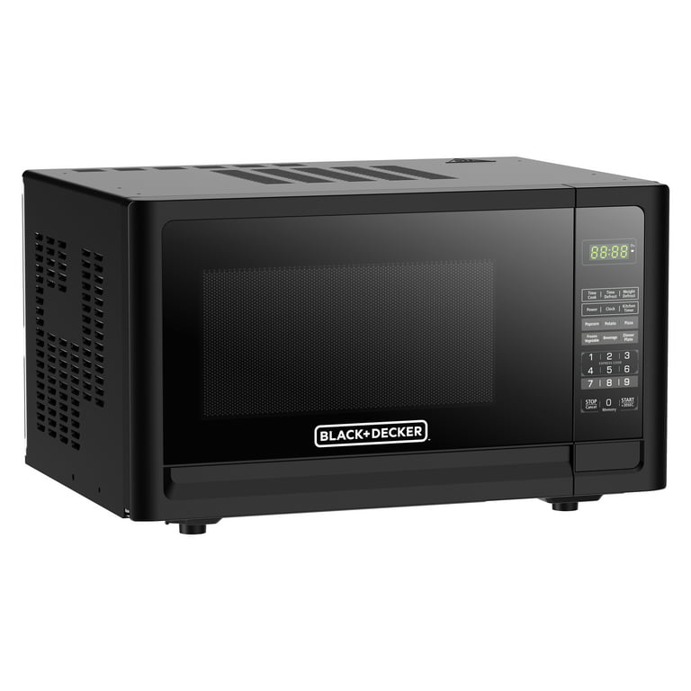 Black + Decker BLACK+DECKER BLACK+DECKER EM036AB14 Digital Microwave Oven  With 1.4 Cubic Feet Countertop Microwave