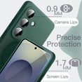 thumbnail image 6 of JETech Magnetic Silicone Case for Samsung Galaxy S26, Compatible with MagSafe, Silky Touch (Midnight Green), 6 of 7