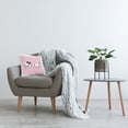thumbnail image 3 of Stupell Industries Pink Skateboarding Dog Square Decorative Printed Throw Pillow, 18 x 18, 3 of 6