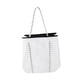 thumbnail image 3 of Bolsa de neopreno para mujer con bolsa interior, multiusos, ligera, impermeable, para piscina. Blanco, 3 of 9