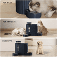 thumbnail image 6 of Nomipaw Cat Dog Feeder and Waterer Automatic Gravity Feeding - Two-in-One - 0.8 Gallon Each - Blue, 6 of 9