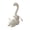 White, variant on KGJQ Cat-Shaped Ring Stand, 3D Printed Cat Tail Jewelry Display Holder, Funny Animal Figurine Desktop Organizer for Home Office Decor