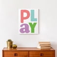 thumbnail image 4 of Creative Products Play Letters 11x14 Canvas Wall Art, 4 of 5
