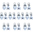 thumbnail image 1 of YQHWQ Pieces Rotatable Alloy Curtain Track Rollers For Window Shower Curtain Track 20 Pieces Rotatable Alloy Curtain Track Rollers Wheel Diameter With Plastic Double Wheel Curtain Track, 1 of 5