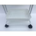 thumbnail image 5 of INTBUYING 3-Tier Rolling Mobile Utility Cart Storage Organizer Mobile Trolley Cart Shelf Kitchen Supply, 5 of 5
