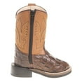 thumbnail image 5 of Old West Toddler's Faux Horn Back Print Boots, 5 of 5