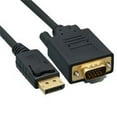 thumbnail image 1 of DisplayPort to VGA Video cable, DisplayPort Male to VGA Male, 6 foot, 1 of 1