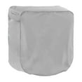 thumbnail image 1 of Funda protectora retráctil para carrete de manguera, portátil, de tela Oxford, para montar en pared, impermeable, para exteriores y césped. Gris, 1 of 8
