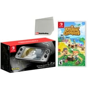 Nintendo Switch Lite Pokemon Dialga & Palkia Edition 32GB Handheld Video Game Console with Animal Crossing: New Horizons Game Bundle