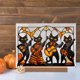thumbnail image 5 of Decoración festiva Fiudx Fantasma de calabaza Acrílico Estéreo Halloween, 5 of 6