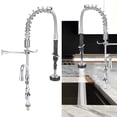 thumbnail image 4 of Sink Faucet, Upright Faucet Single Cold Tap Kit Kitchen Faucet, For Home Hotel, 4 of 8