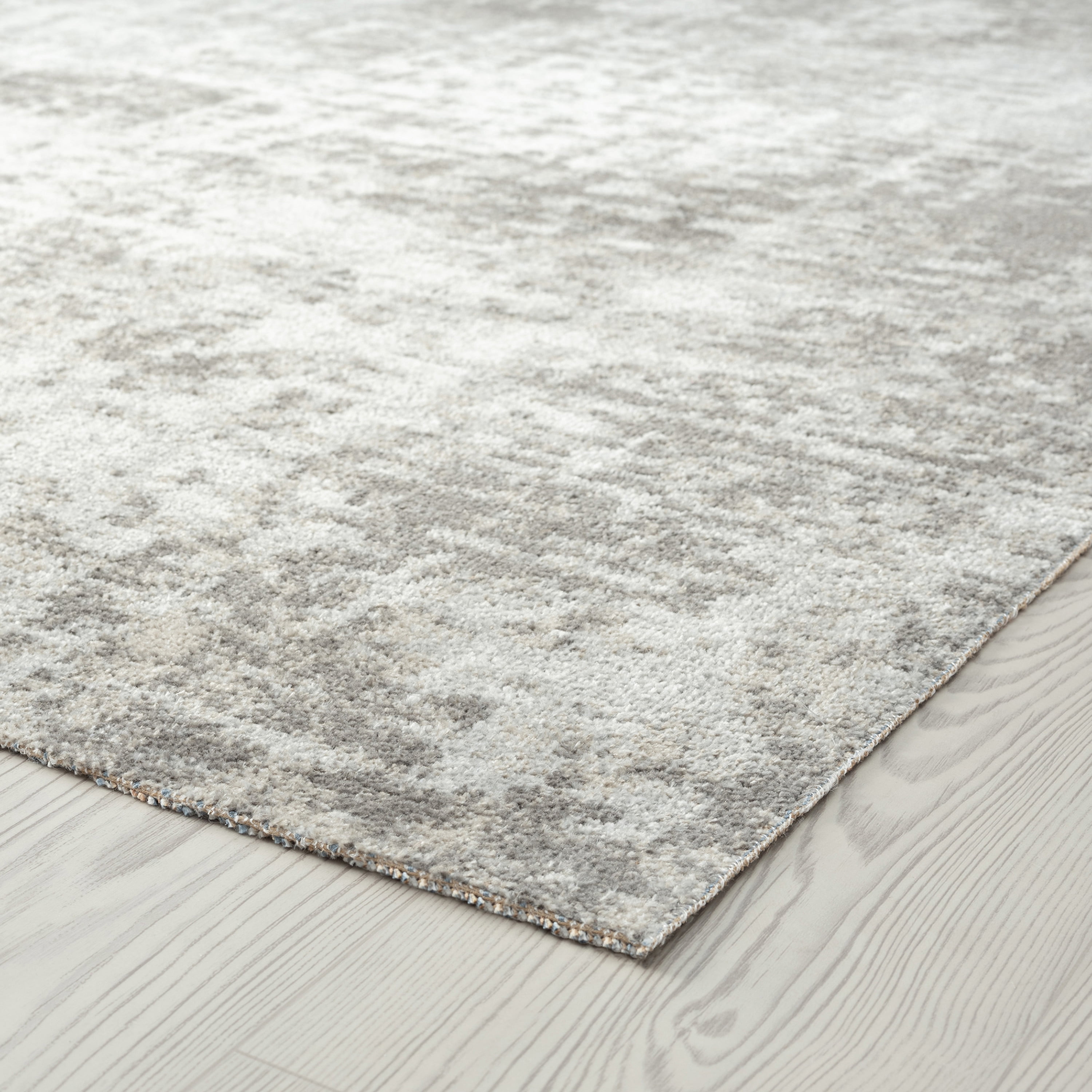 Contemporary 4x6 Area Rug (4' x 5'3'') Abstract Cream, Cream Indoor Rectangle Easy to Clean