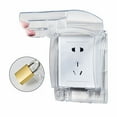 thumbnail image 3 of Waterproof Electrical Outlet Box with Lock: Safe & Stylish for Kitchen&Bathroom, 3 of 7