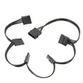 thumbnail image 1 of Cable de alimentación divisor Cable de fuente de alimentación HDD convertidor Cable de extensión estable Macarena cable de alimentación sata, 1 of 4