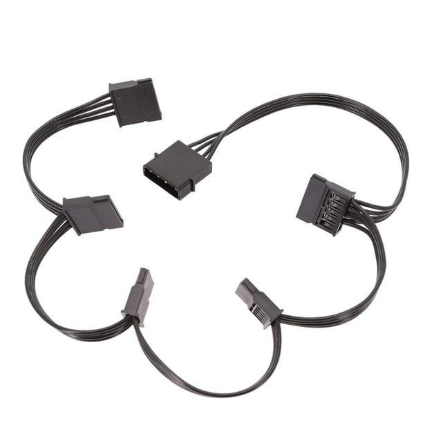 Universal Splitter Cable de Fuente de Alimentación Cable de Fuente de Alimentación Cable de 18AWG