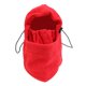 thumbnail image 2 of Unisex Transpirable Al Aire Libre Invierno Cómodo Motocicleta Esquí Pasamontañas Esquí Cálido Máscara Gorro De Lana Térmica Bufanda protección A rojo Sunnimix Velo polar cálido, 2 of 8