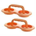 thumbnail image 1 of Prensor de Hamburguesas Kit de Prensa de Hamburguesas Antiadherente Máquina para Hacer Hamburguesas Carne Carne de Res Molde para Hamburguesas Vegetales para Cocina Naranja, 1 of 5