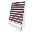 thumbnail image 3 of Sonoma White Double Polish Device Center, Holds up to 500 Nail Polish Bottles, Large Salon Storage Furniture, 3 of 6