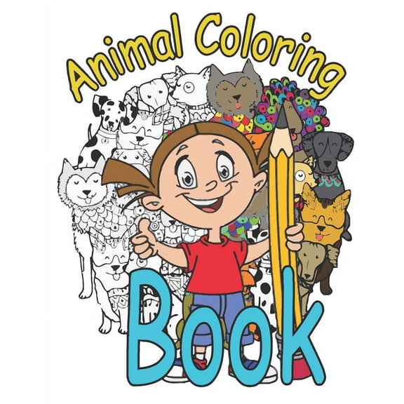 Animal Coloring Book: For Kids Aged (Paperback)