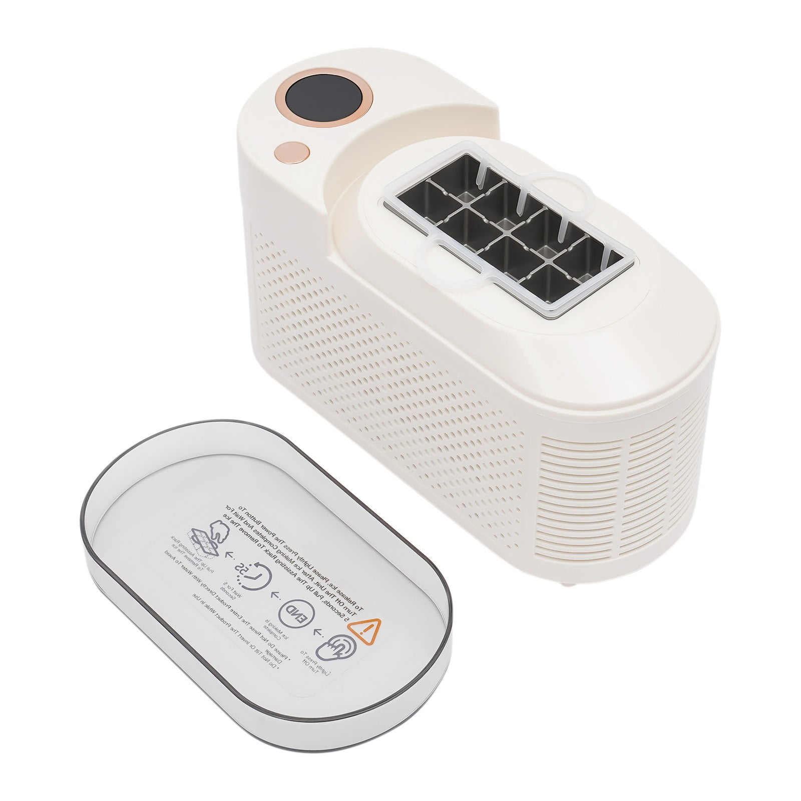 Ice Maker Portable Compact Ice Cube Making Machine Countertop Ice Maker for Car Travel