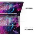 thumbnail image 4 of Design Skinz Bright Trippy Space Full-Body Wrap Scratch Resistant Decal Skin-Kit Compatible with MacBook 11'' Air (A1465/A1370), 4 of 5
