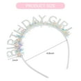 thumbnail image 5 of mygreen Birthday Girl Headband - Rose Pink, One Size - Birthday Tiara, 5 of 8