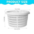 thumbnail image 3 of Reayehane Basket Pool For Pool | Portable Pool Replacement Baskets Basket For Pool 19 X 14.5 X 11Cm (White ), 3 of 5