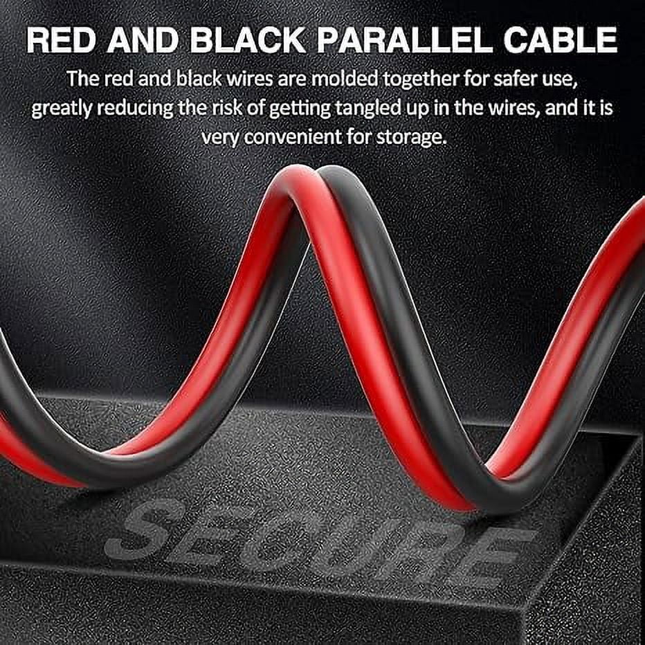 Solar Panel to XT60 Charging Cable(12AWG 9ft), Pixelman Solar to XT60 Extension Wire for Ecoflow Generator, Solar Connector to Injection Molding XT60 Charging Cord for Portable Power Station