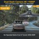 thumbnail image 2 of Cámara de salpicadero FITCAMX delantera 4K+trasera 1080P para Hyundai Santa Cruz y Tucson, 2026, 2 of 7