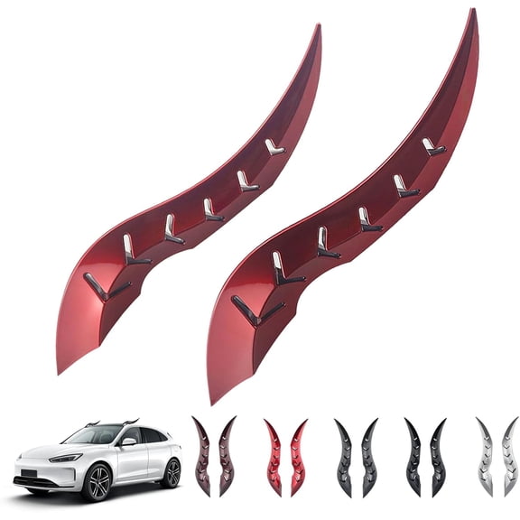 Dragon Horns for Car Roof Decor, 3D Devil Horn Car Exterior Accessories, Universal Dragon Car Accessories for Suv Truck Sedan, No-Drill Adhesive Vehicle Roof Decoration