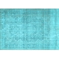 thumbnail image 1 of Ahgly Company Indoor Rectangle Persian Light Blue Traditional Area Rugs, 6' x 9', 1 of 4
