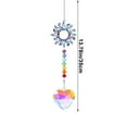 thumbnail image 3 of SSZMDLB under $5 Suncatcher Crystal Hanging, Butterfly Angel Ornament, Garden Home Decor Pendant, Colorful Reflective Decor, For Window Garden, Living Room Patio, 3 of 6