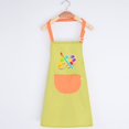 thumbnail image 1 of Delantal infantil impermeable y resistente al aceite, ropa estampada para pintar, ropa para niños de jardín de infantes, de edad media y grande, ropa para pintar para bebés, 1 of 1