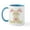 White/Blue Inside, variant on CafePress - Easter Bunny Spring Mug - 11 oz Ceramic Mug - Novelty Coffee Tea Cup
