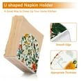 thumbnail image 5 of Yayeee Napkin Holder for Table Kitchen Paper Tissue Organization, Green Floral Pattern, 5 of 8