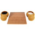 thumbnail image 3 of Set Go Game RNK Gaming reversible de bambú con rejilla de 13x13/9x9, 3 of 5