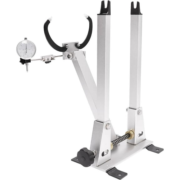 Eleeferri Bike Wheel Professional Truing Stand Adjustable Bicycle Wheel Maintenance Accessories Rim Truing Tool Tier Holder with Wrenches and Screwdriver for 16-29inch Wheels