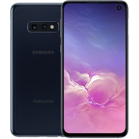 Pre-Owned SAMSUNG Galaxy S10E G970U 128GB GSM Unlocked Phone w/ Dual 12MP & 16MP Camera - Prism Black (Refurbished: Good)