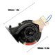 thumbnail image 4 of Intensificador de sonido Loud 105DB 12V/24V negro impermeable cuerno de caracol eléctrico cuerno de Tomshoo Intensificador de sonido, 4 of 7