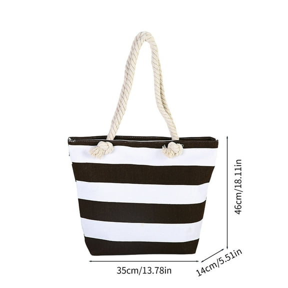 Aueoeo Women's Canvas Tote Bags Shoulder Bag Daily Working Handbag for Holiday Travel Shopping Bag Black