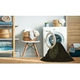 thumbnail image 2 of Ahgly Company Machine Washable Indoor Round Transitional Chocolate Brown Area Rugs, 8' Round, 2 of 7